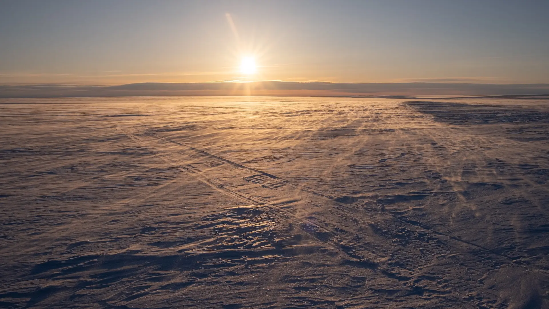 View of Greenland Ice Sheet.