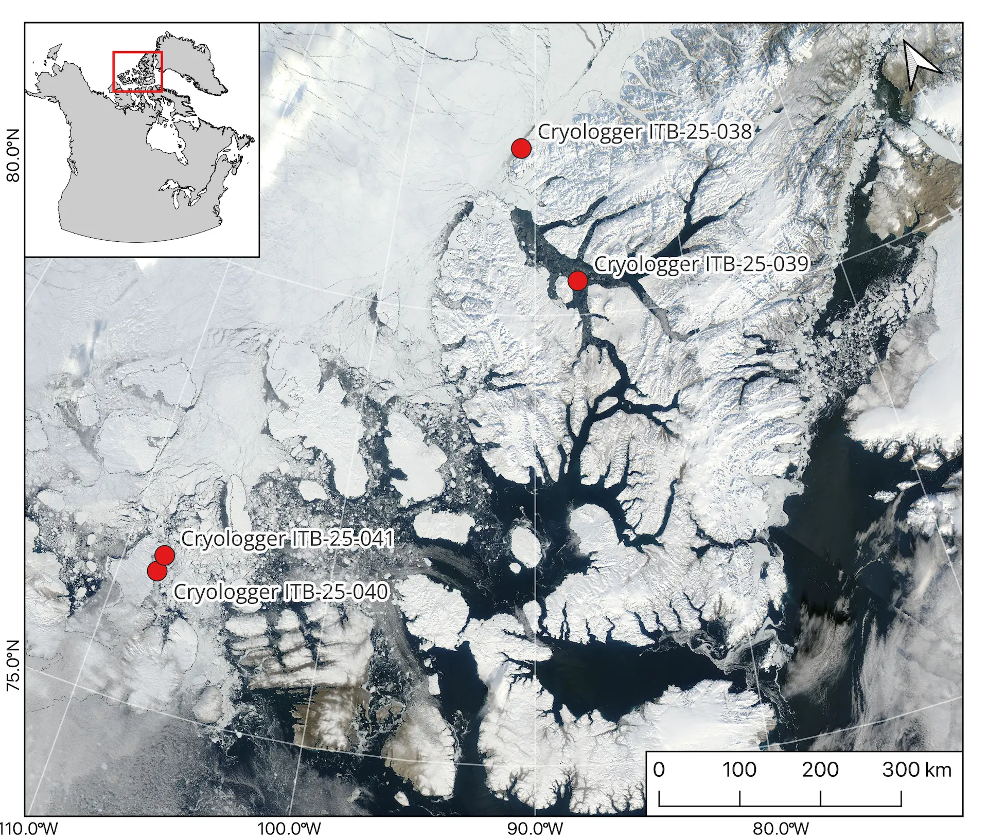 Deployments Cryologger ITBs from CCGS Amundsen