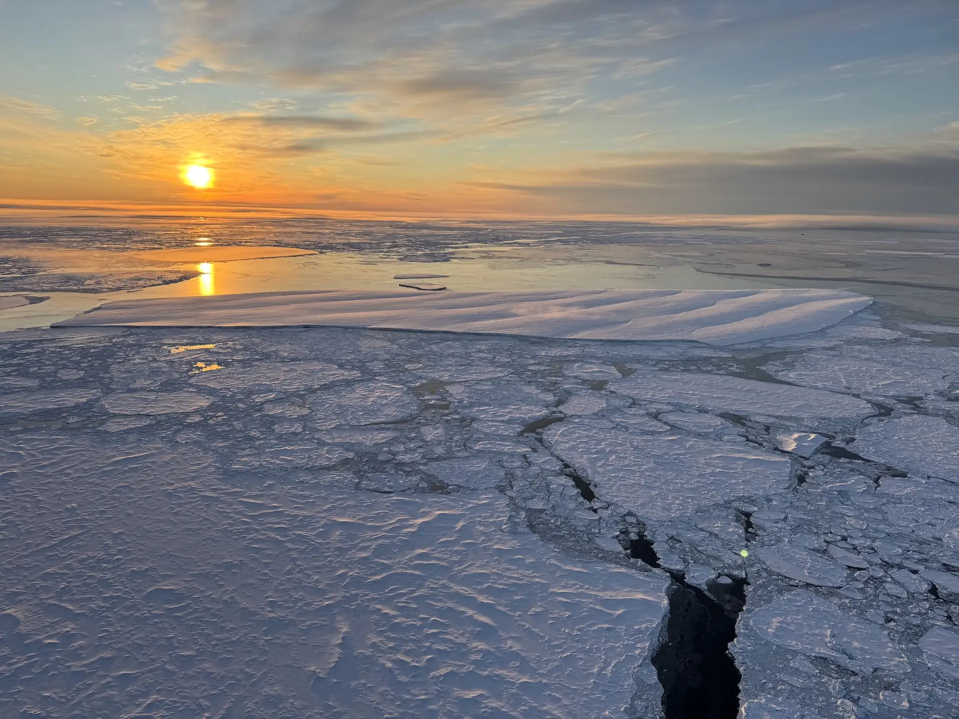 Helicopter operations from the CCGS Amundsen